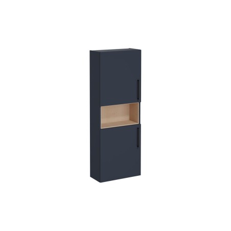 VitrA Root Flat 55cm 2 Door Semi-Tall Unit (LH Hinge) - Matt