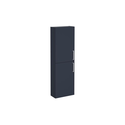 VitrA Root Flat 55cm 2 Door Slim Tall Unit (LH Hinge) - Matt