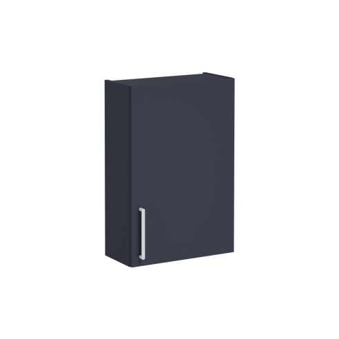 VitrA Root Flat 60cm 1 Door Upper/Wall Unit (RH Hinge) - Mat