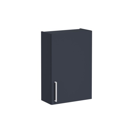 VitrA Root Flat 60cm 1 Door Upper/Wall Unit (RH Hinge) - Mat