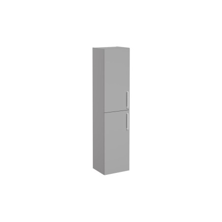 VitrA Root Flat 40cm 2 Door Tall Unit (LH Hinge) - Matt Rock