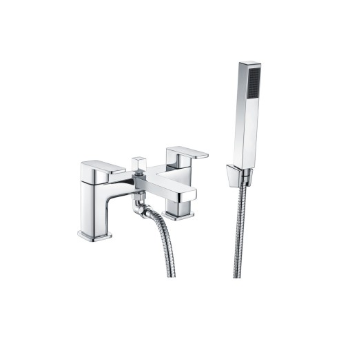 Saphire Bath/Shower Mixer & Bracket - Chrome | Bathroom Taps