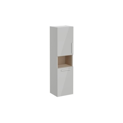 VitrA Root Flat 40cm 2 Door Semi-Tall Unit w/Laundry Basket