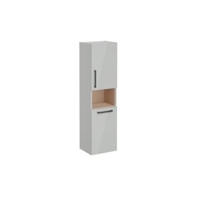 VitrA Root Flat 40cm 2 Door Semi-Tall Unit w/Laundry Basket