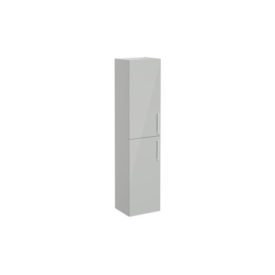 VitrA Root Flat 40cm 2 Door Tall Unit (LH Hinge) - Shiny Pea