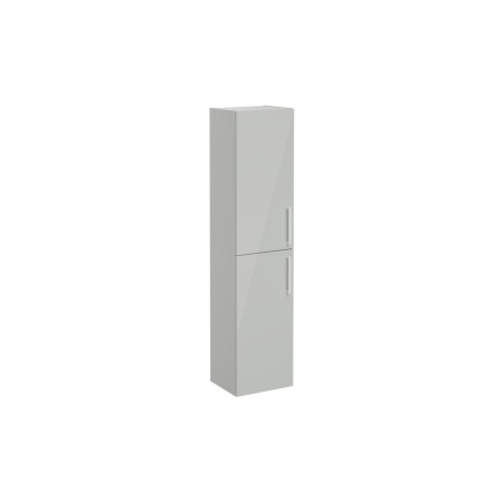 VitrA Root Flat 40cm 2 Door Tall Unit (LH Hinge) - Shiny Pea