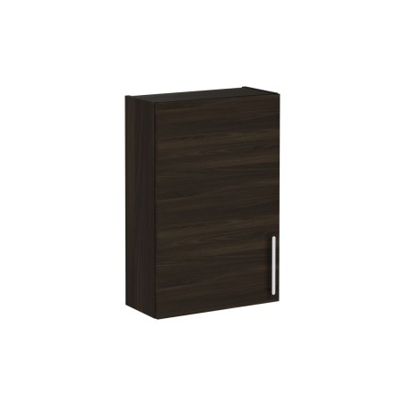 VitrA Root Flat 60cm 1 Door Upper/Wall Unit (LH Hinge) - Wal