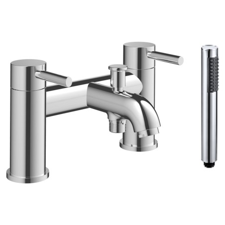 Opal Bath/Shower Mixer & Bracket - Chrome | Bathroom Taps |