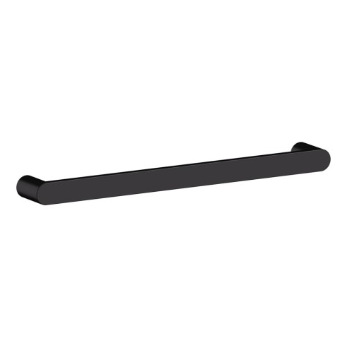 VitrA Root Flat Bar Handle - Matt Black | Storage Units | Ba