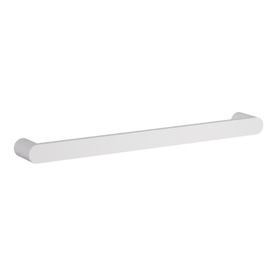VitrA Root Flat Bar Handle - Matt White | Storage Units | Ba