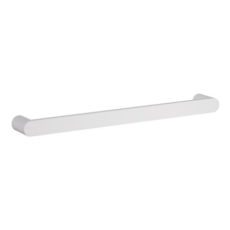 VitrA Root Flat Bar Handle - Matt White | Storage Units | Ba