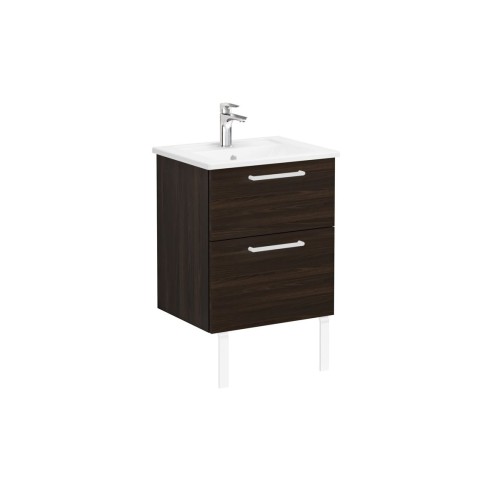 VitrA Root Flat Leg Set for 2/4 Drawer Units - Matt White |