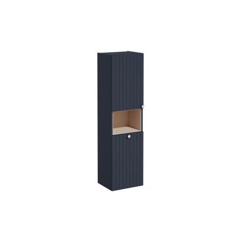 VitrA Root Groove 40cm 2 Door Semi-Tall Unit w/Laundry Baske