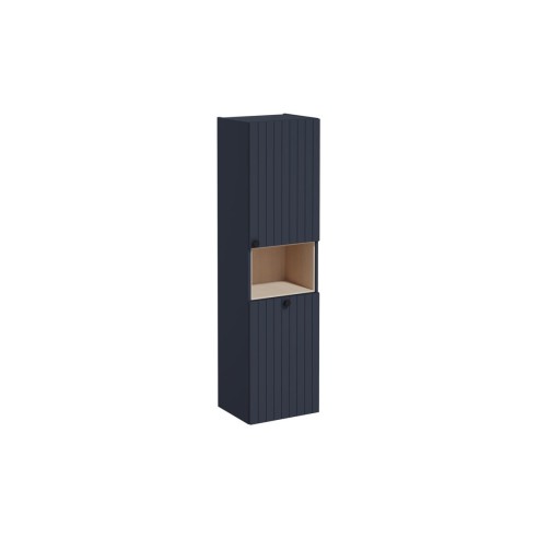 VitrA Root Groove 40cm 2 Door Semi-Tall Unit w/Laundry Baske