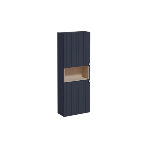 VitrA Root Groove 55cm 2 Door Semi-Tall Unit (LH Hinge) - Ma