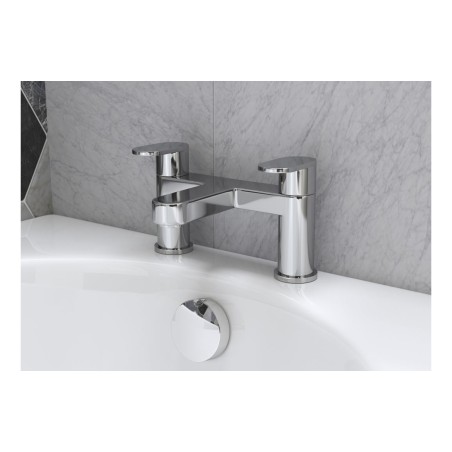 Coral Basin Mixer & Waste - Chrome | Bathroom Taps | Bathroo
