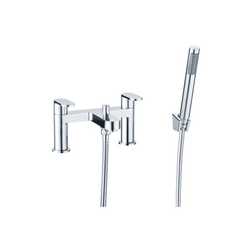 Coral Bath/Shower Mixer & Bracket - Chrome | Bathroom Taps |