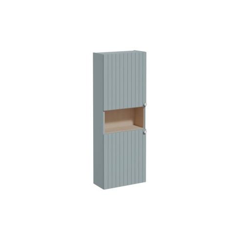 VitrA Root Groove 55cm 2 Door Semi-Tall Unit (LH Hinge) - Ma