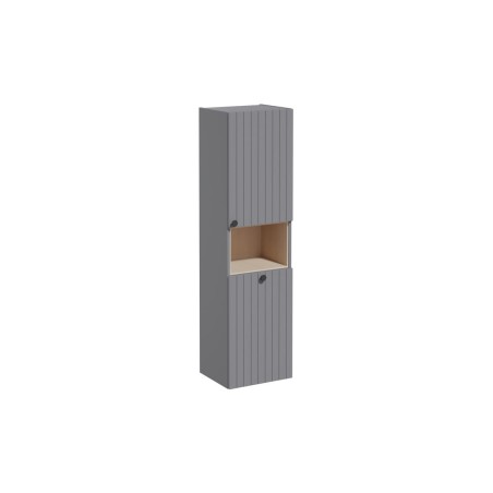 VitrA Root Groove 40cm 2 Door Semi-Tall Unit w/Laundry Baske