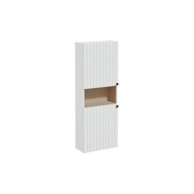 VitrA Root Groove 55cm 2 Door Semi-Tall Unit (LH Hinge) - Ma