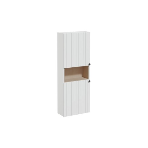 VitrA Root Groove 55cm 2 Door Semi-Tall Unit (LH Hinge) - Ma