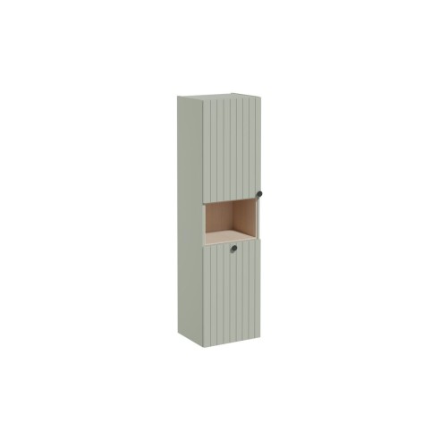 VitrA Root Groove 40cm 2 Door Semi-Tall Unit w/Laundry Baske