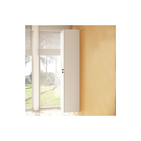 VitrA Root Groove 40cm 2 Door Tall Unit (LH Hinge) - Matt Wh