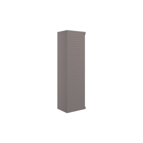 Aveiro 350mm Wall Hung 1 Door Tall Unit - Matt Taupe | Tall