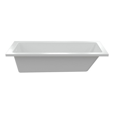 Naples 1700mm Square 1700 x 700mm Single Ended Bath | BathroomKing 2