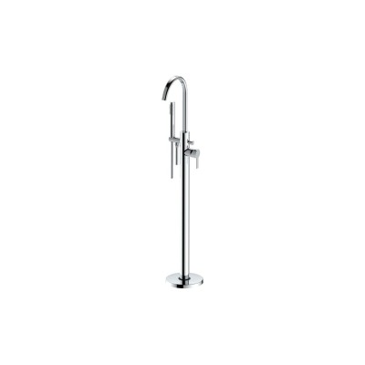 Iolite Floor Standing Bath/Shower Mixer - Chrome | Bathroom