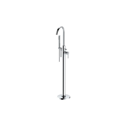 Iolite Floor Standing Bath/Shower Mixer - Chrome | Bathroom