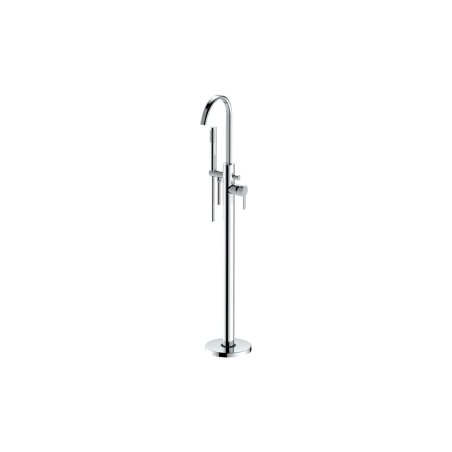 Iolite Floor Standing Bath/Shower Mixer - Chrome | Bathroom