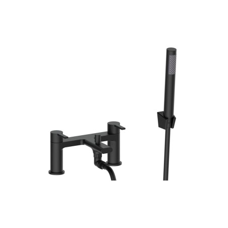 Iolite Bath/Shower Mixer - Matt Black | Bathroom Taps | Bath