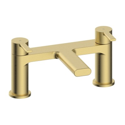Iolite Bath Filler - Brushed Brass | Bathroom Taps | Bathroo