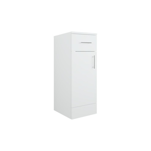 Tavira 300mm 1 Drawer  1 Door Base Unit - White Gloss | Stor