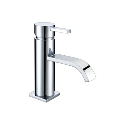 Forio Basin Mixer - Chrome | Bathroom Taps | BathroomKing