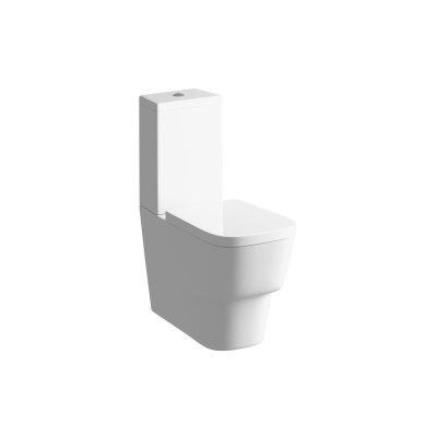 Avilla Close Coupled WC & Soft Close Seat | Toilet Seats | B