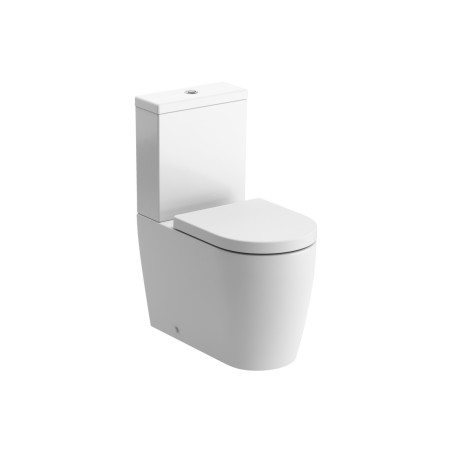 Cadiz Rimless Close Coupled Fully Shrouded WC & Soft Close S