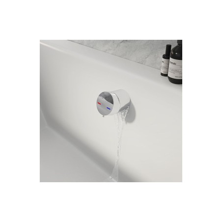 Bath Overflow Filler w/Integrated Valve - Black | Bathroom T