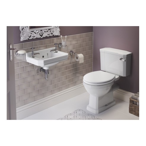 Santiago Close Coupled WC & Soft Close Seat | Toilet Seats |