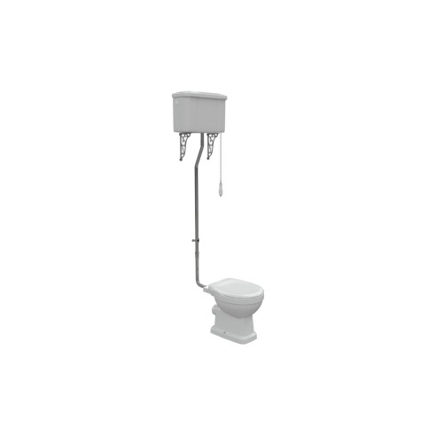 Santiago High Level WC & Soft Close Seat | Toilet Seats | Ba