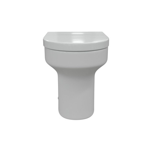 Logrono Rimless Back To Wall WC & Soft Close Seat | Toilet S