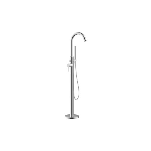 Opal Floor Standing Bath/Shower Mixer - Chrome | Bathroom Ta