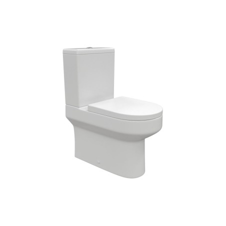 Logrono Rimless Close Coupled Fully Shrouded WC & Soft Close