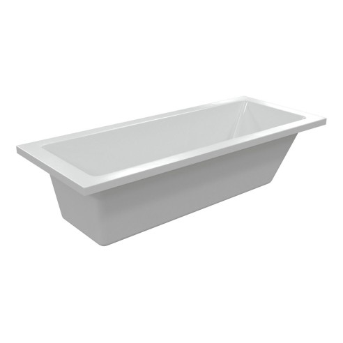 Naples Square Single End 1800x800x550mm 0TH Bath w/Legs | Ba