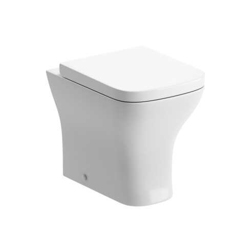 Carvina Rimless Back To Wall WC & Wrapover Soft Close Seat |