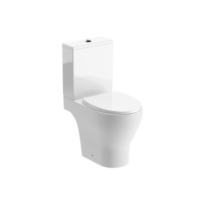 Lleida Rimless Short Projection Close Coupled Open Back WC &