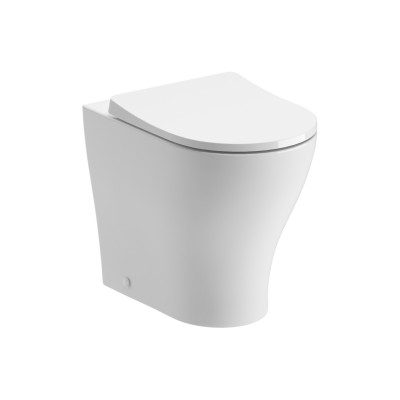 Lleida Rimless Back To Wall WC & Soft Close Seat | Toilet Se