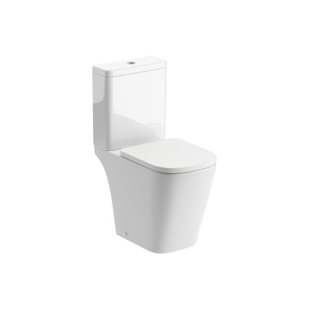 Toledo Rimless Close Coupled Open Back Comfort Height WC & S