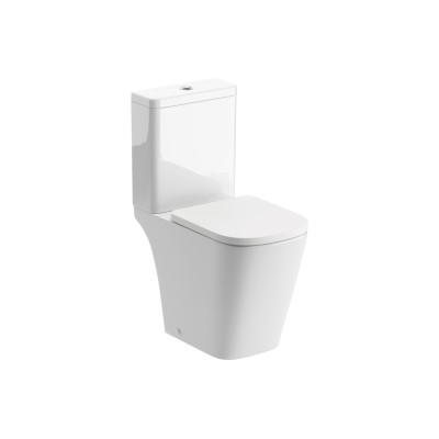 Toledo Rimless Close Coupled Open Back Short Projection WC &